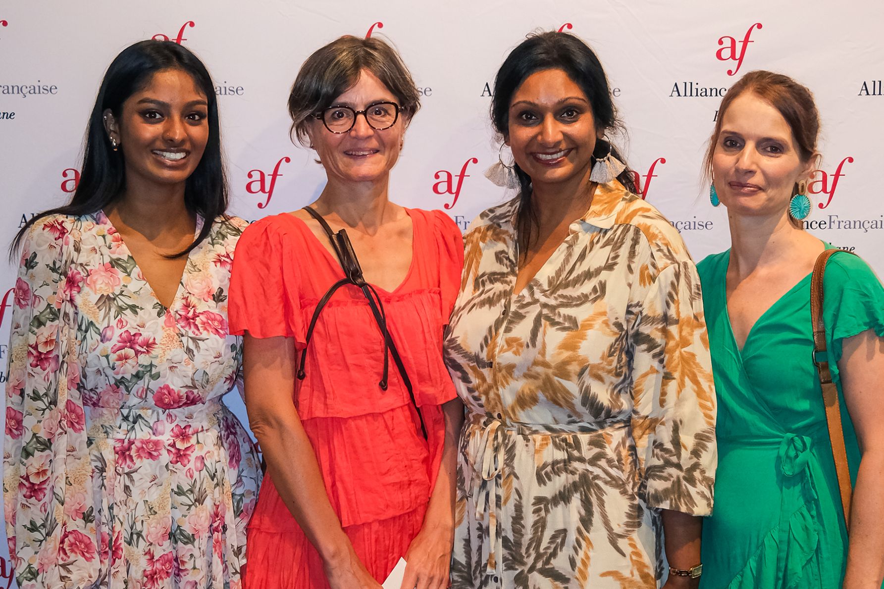 Lowrin Jayalath, Martinne Manners, Isabelle Hannecart and Julie Jayalath