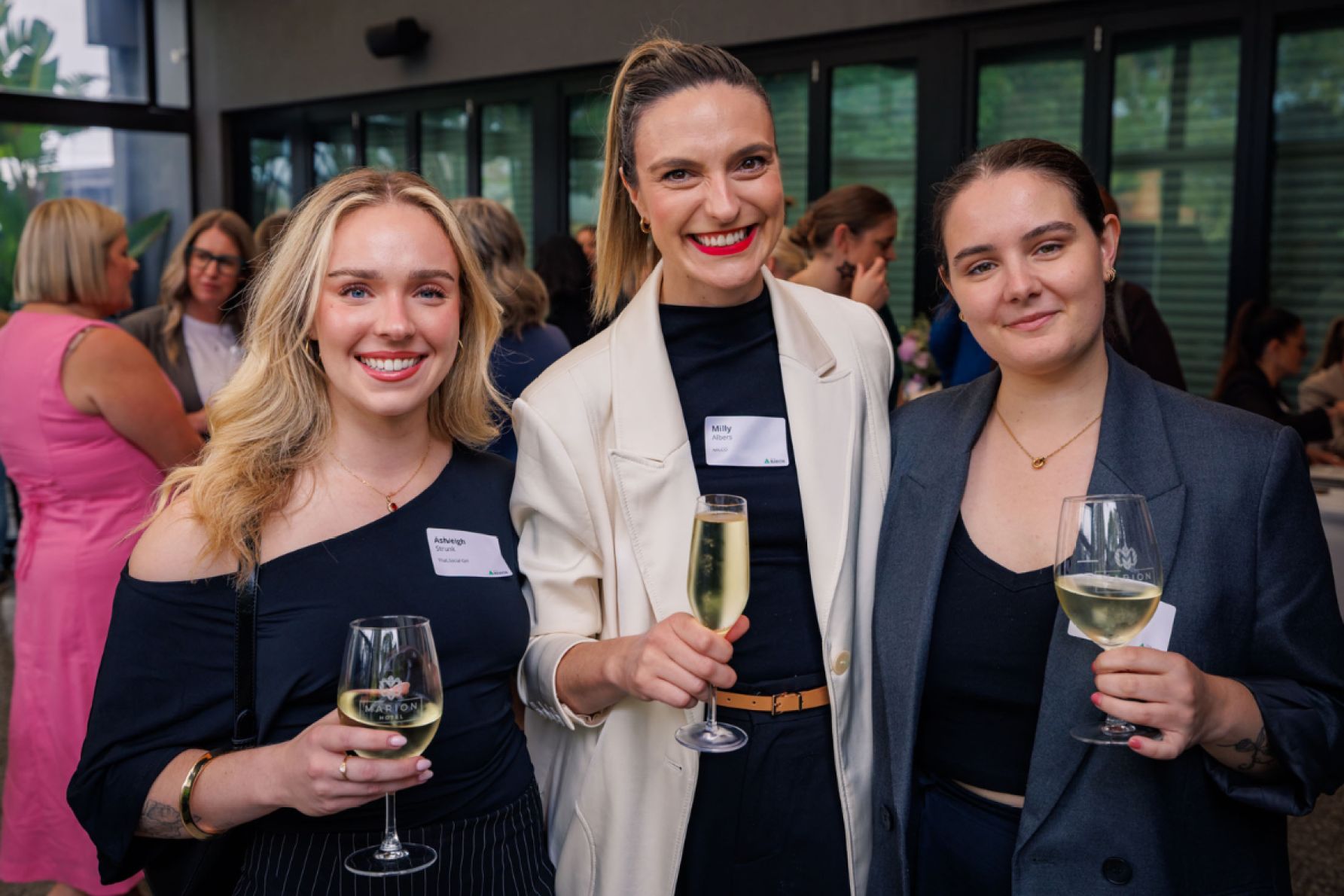 Ashleigh Strunk, Milly Albers and Chelsea Hammer