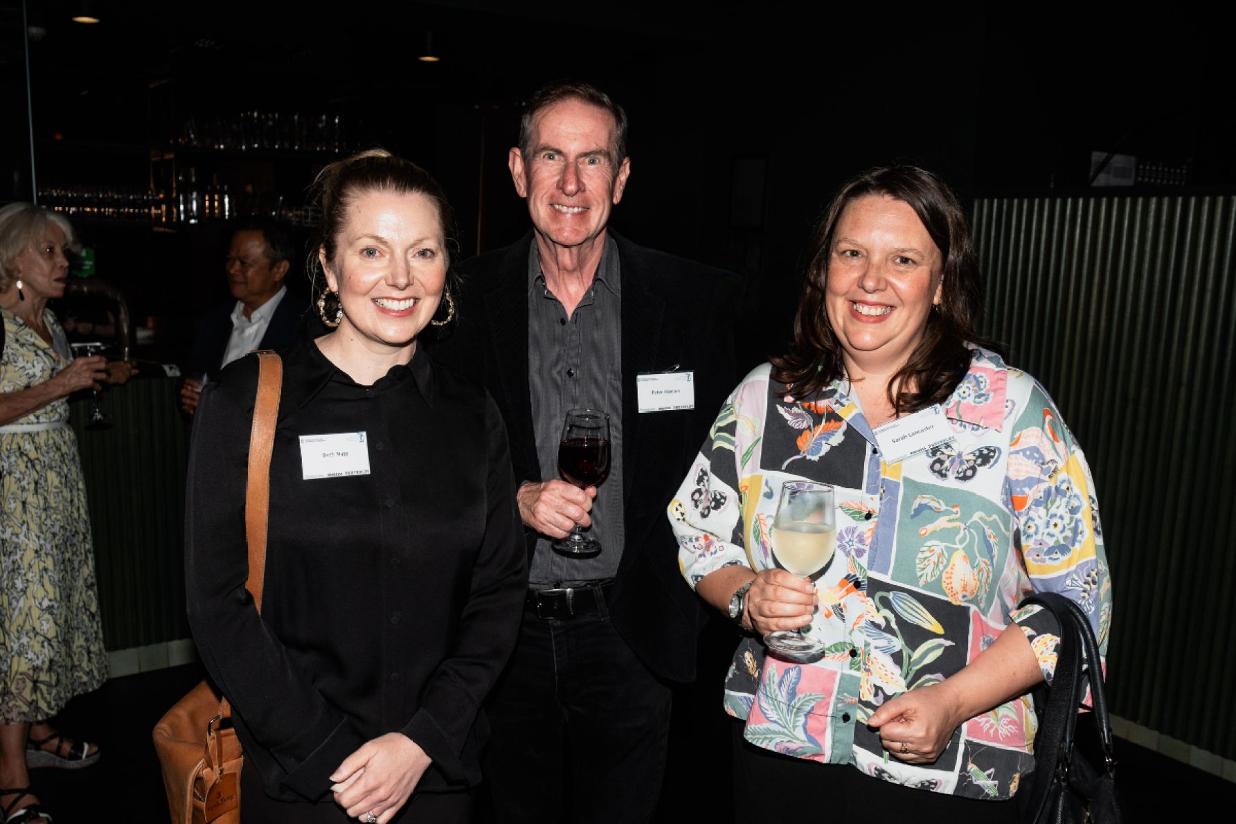 Beth Neate, Peter Hanlon and Sarah Lancaster