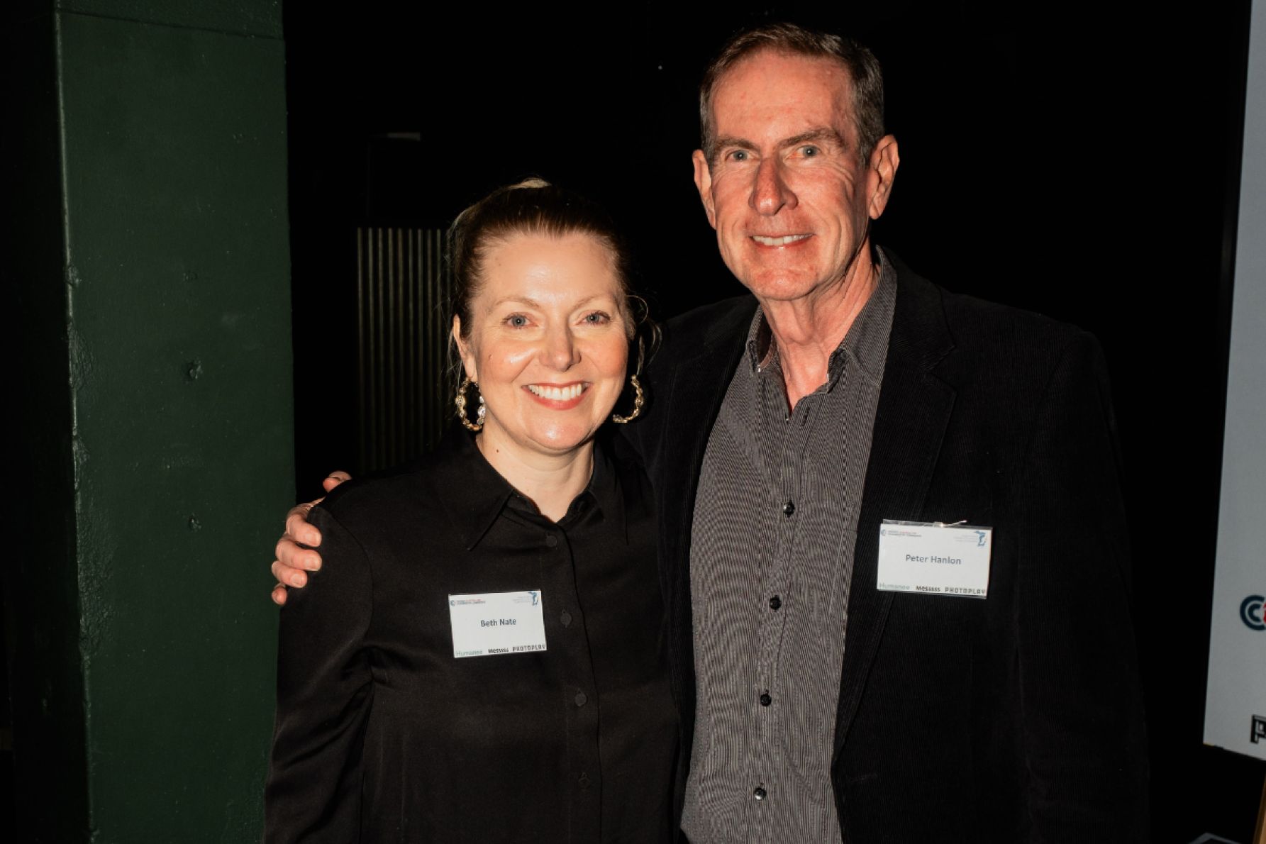 Beth Neate and Peter Hanlon