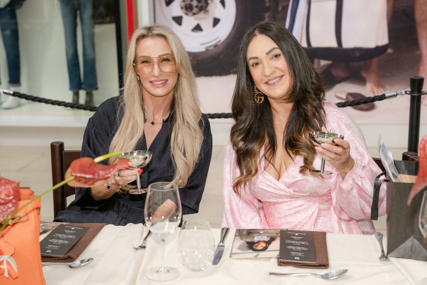 Blaise Brown and Louise Hanialakis