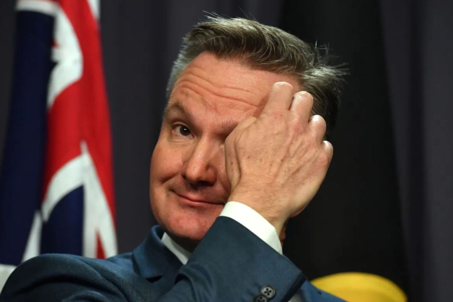 Energy Minister Chris Bowen didn't rule out a windfall tax on gas company profits in the budget. 