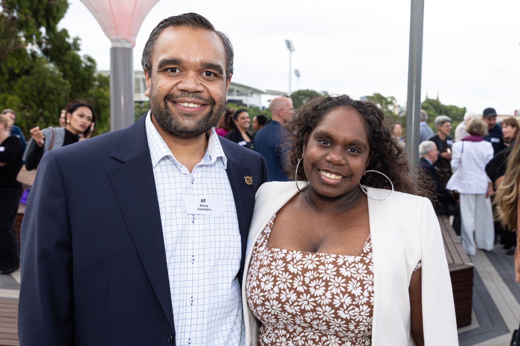 Brenz Saunders and Gemma Trueman