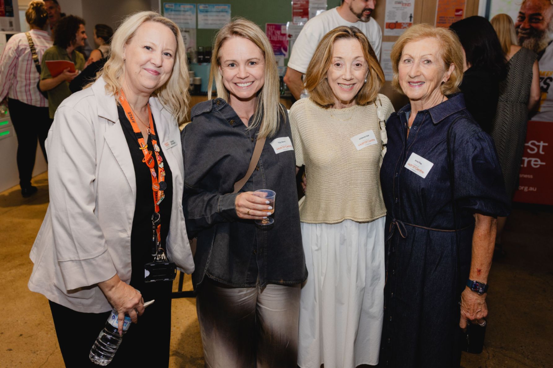 Carolyn Mitchell, Tilly Oborn, Julianne Hall and Anne Day