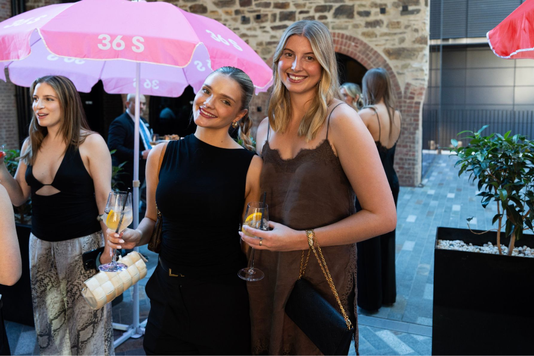 Charlotte Coventry and Ella-Paris Wilson