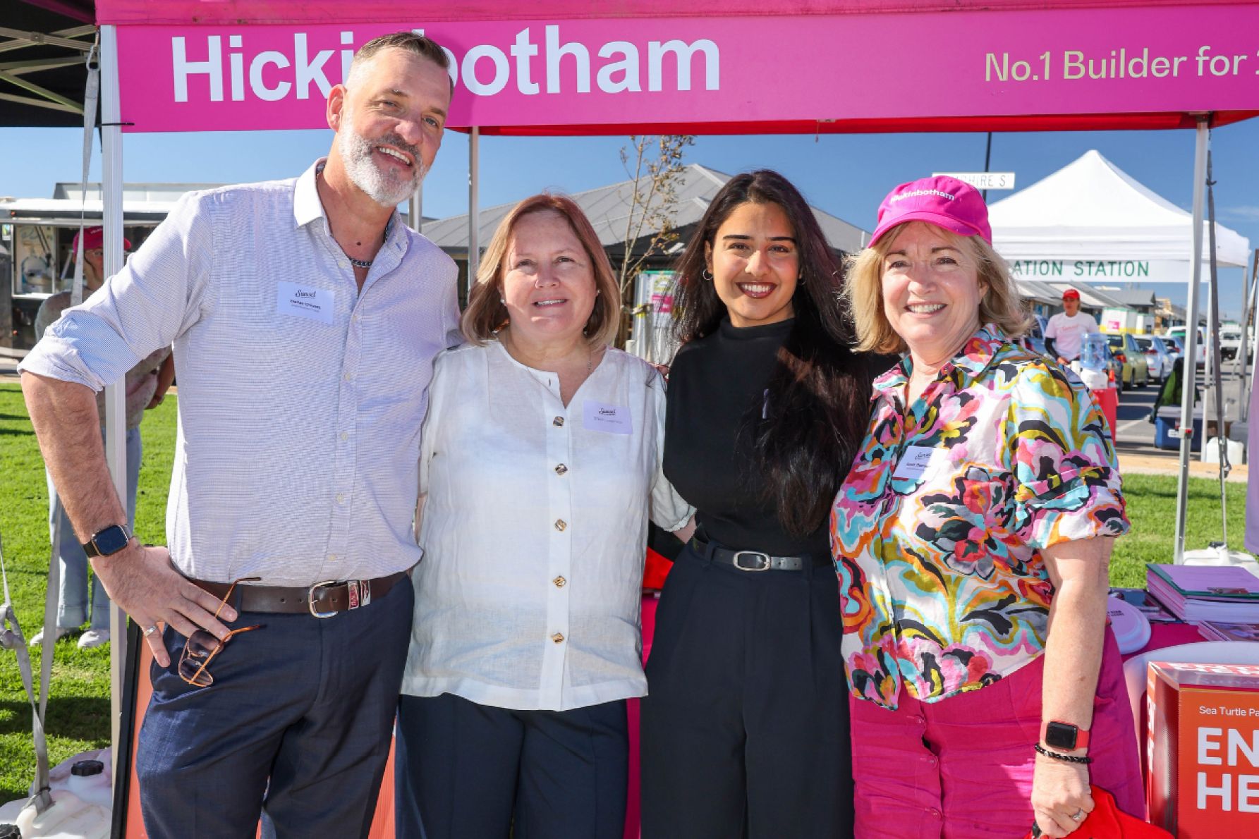 Dallas Chivers, Sandy Whitford, Vinny Bhatti and Susan Thomson