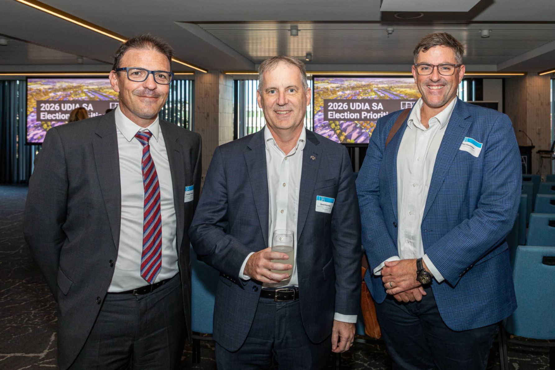 Daniel Romeo, David Reynolds and Marc Voortman