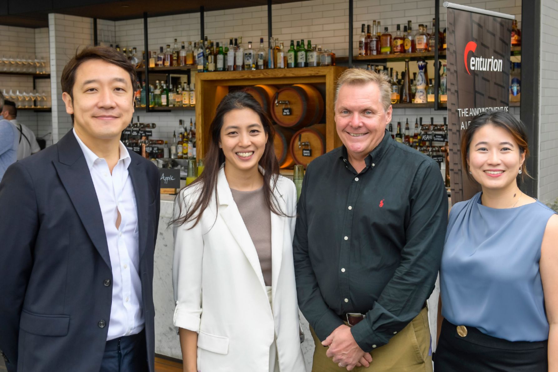 David Yogiaman, Dennet Yap, Greg Vaughton and Chloe Pang