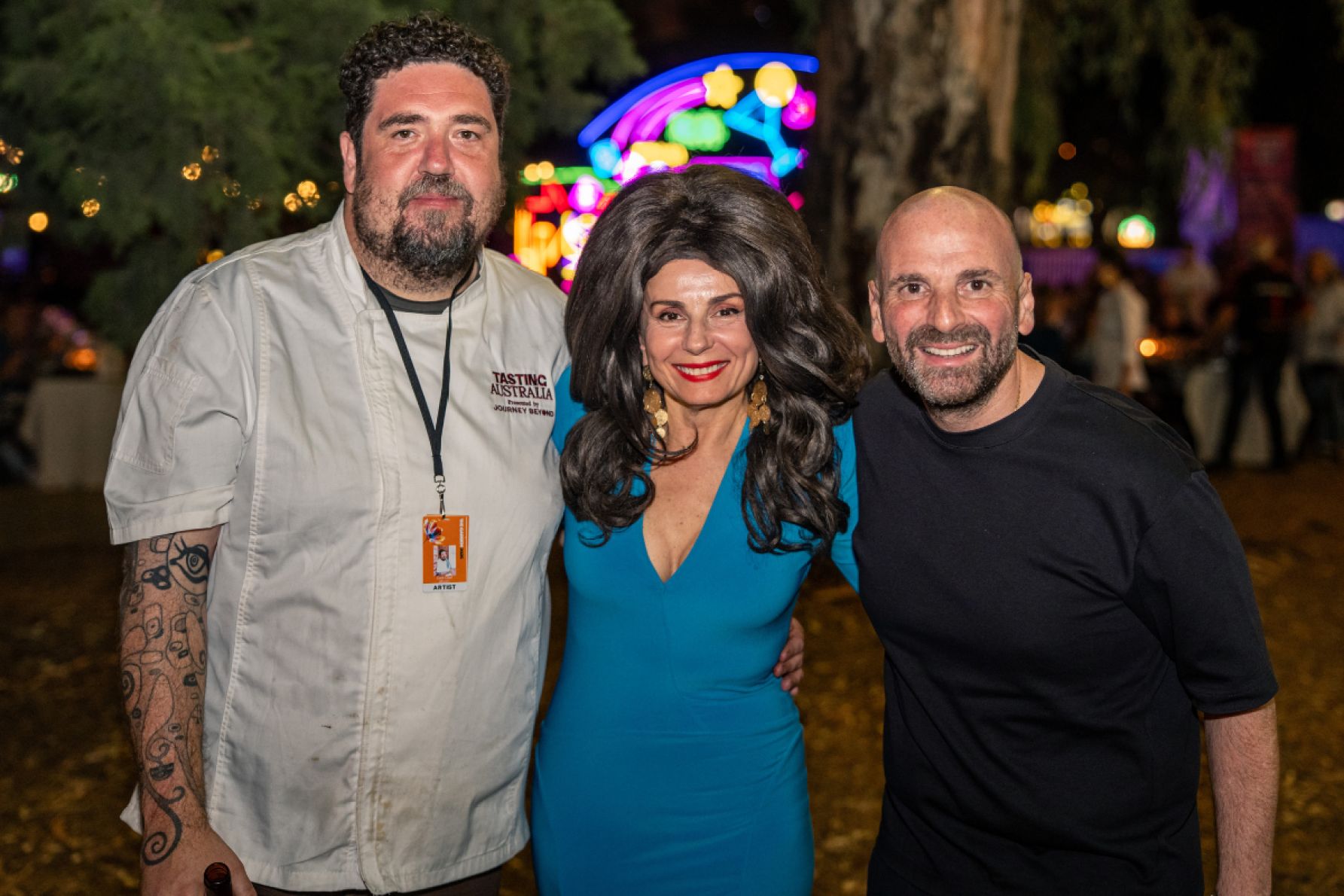 Duncan Welgemoed, Effie and George Calombaris