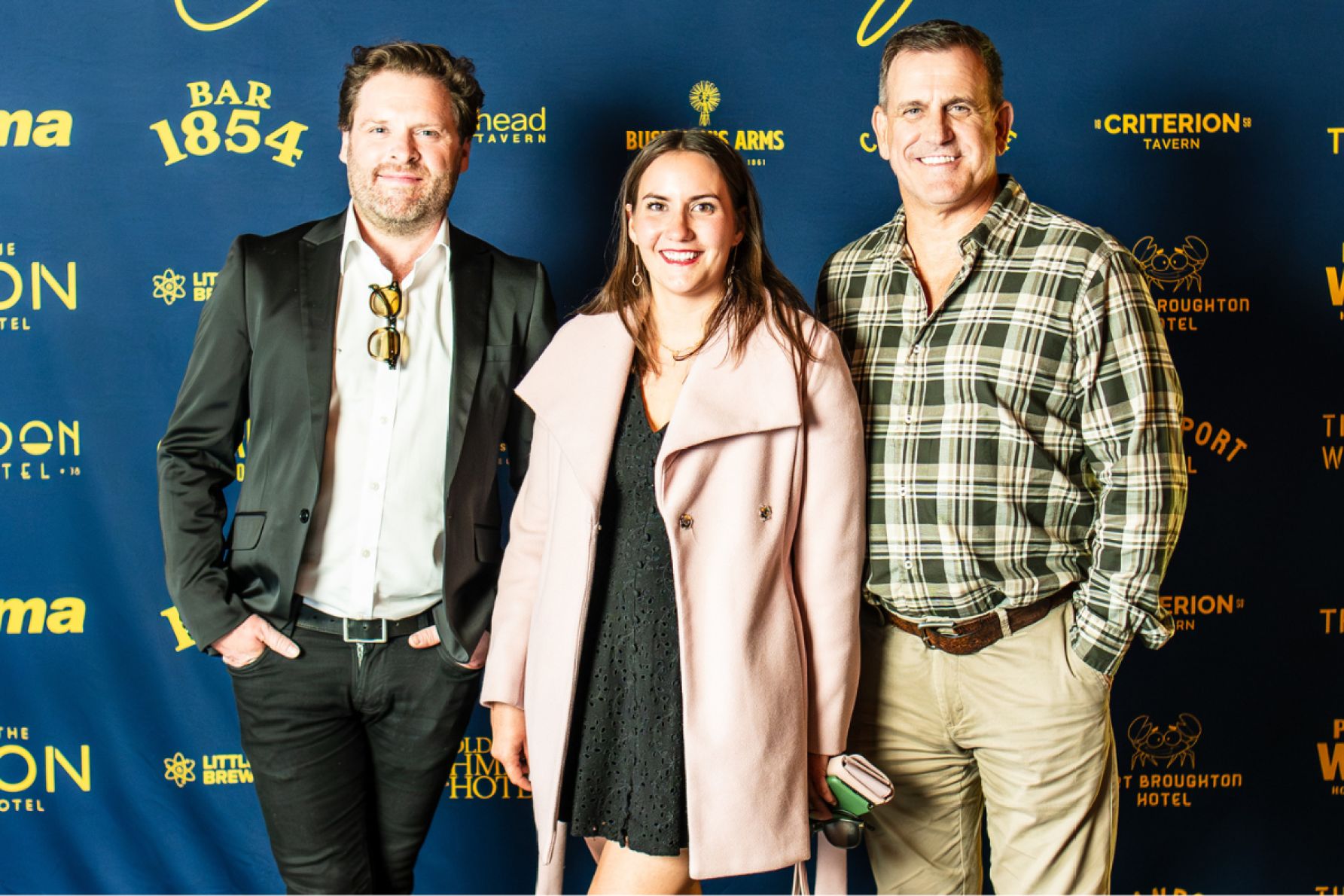 Evan Le Duff, Matilda Heidenreich and Don Speirs