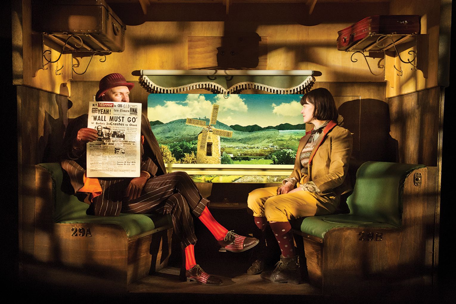 A scene from Slingsby's award-winning production, Emil and the Detectives.
Photo Andy Rasheed.