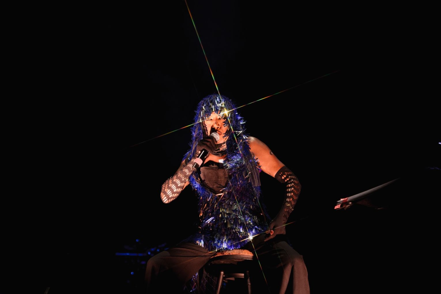 77-year-old Grace Jones commanded the WOMADelaide stage. Photo: Saige Prime / Supplied