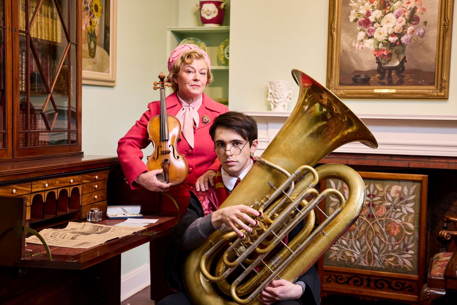 Julie Newman and Stan McDonald. This picture: Claudio Raschella