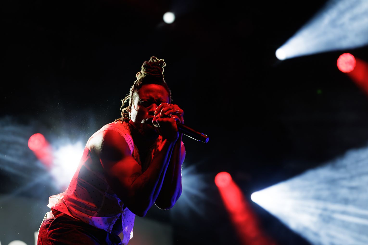 Obongjayar at WOMADelaide 2026. Photo: Ben Kelly.