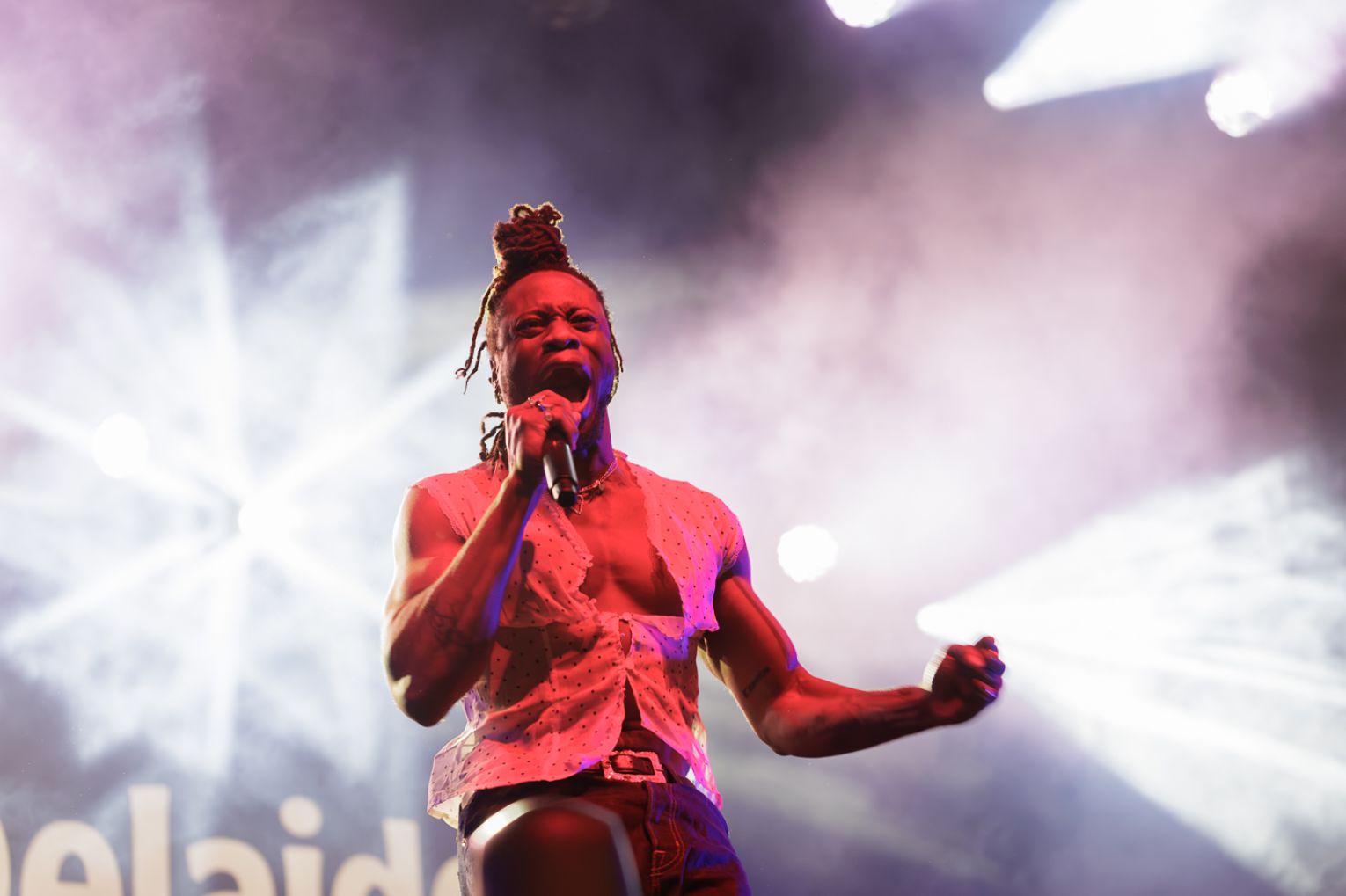 Obongjayar at WOMADelaide 2026. Photo: Ben Kelly.