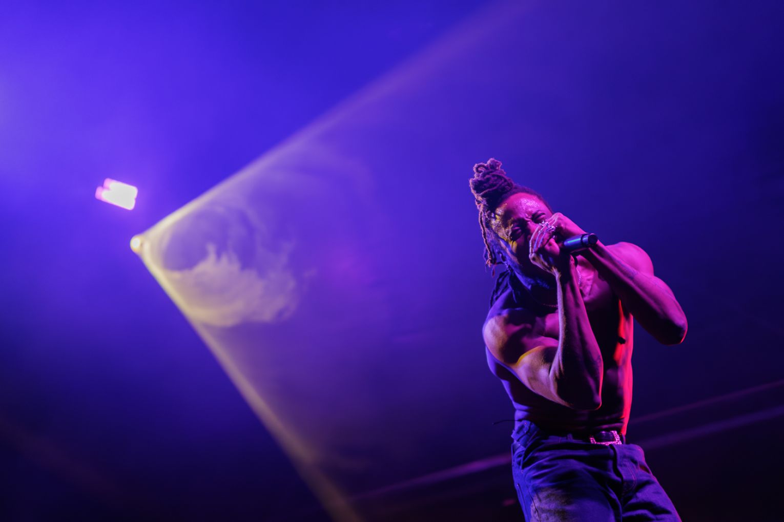 Obongjayar at WOMADelaide 2026. Photo: Ben Kelly.