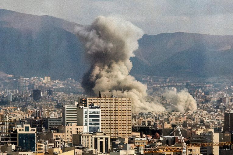 Thumbnail for First US troops killed as Israel hits Tehran again