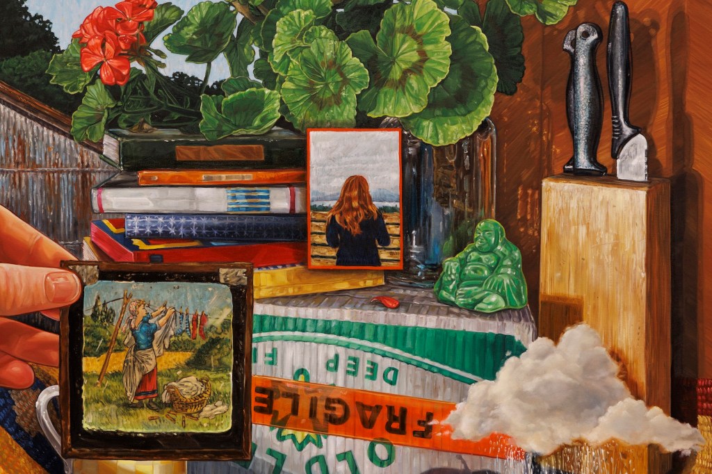 Jasmine Crisp paints with restless energy and empathetic spirit