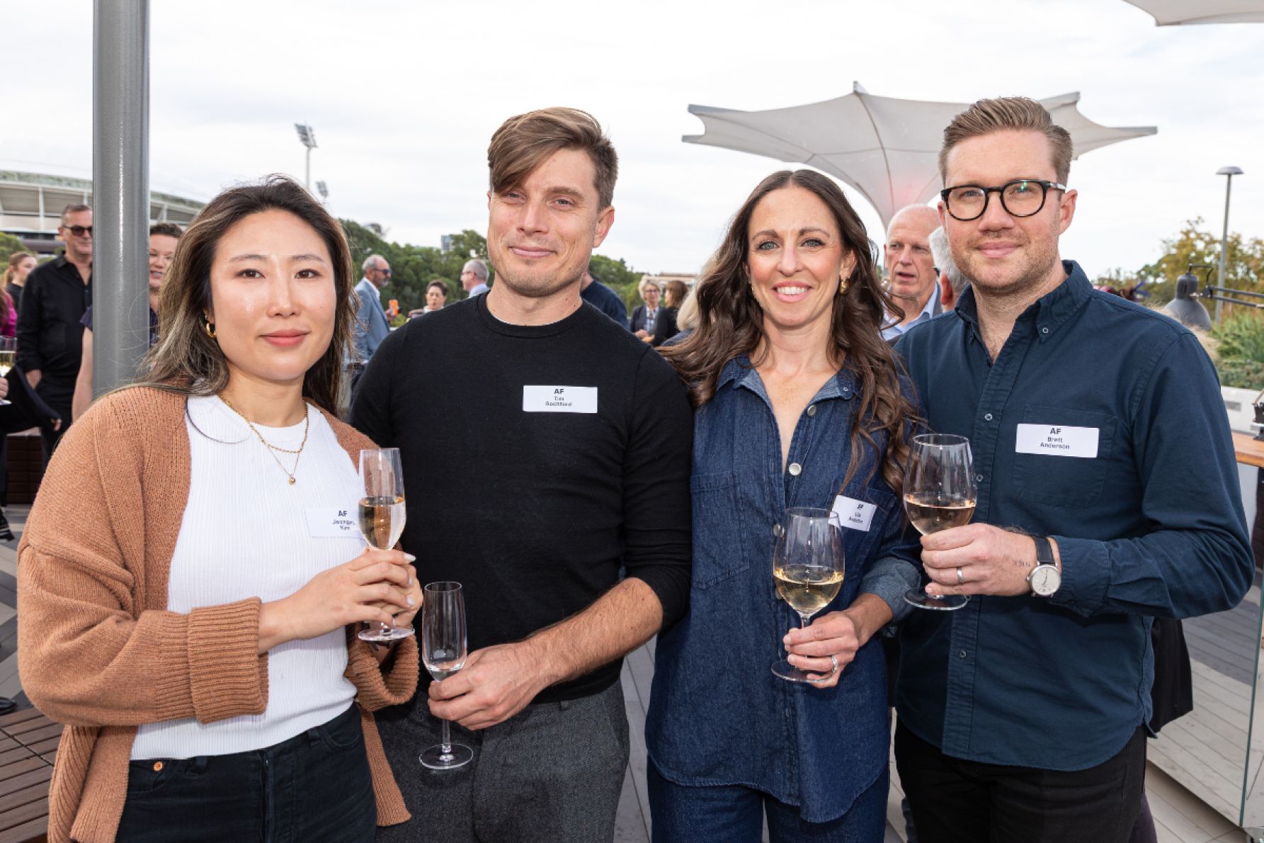 Jeongmi Kim, Tim Rochford, Lisa Anderson and Brett Anderson