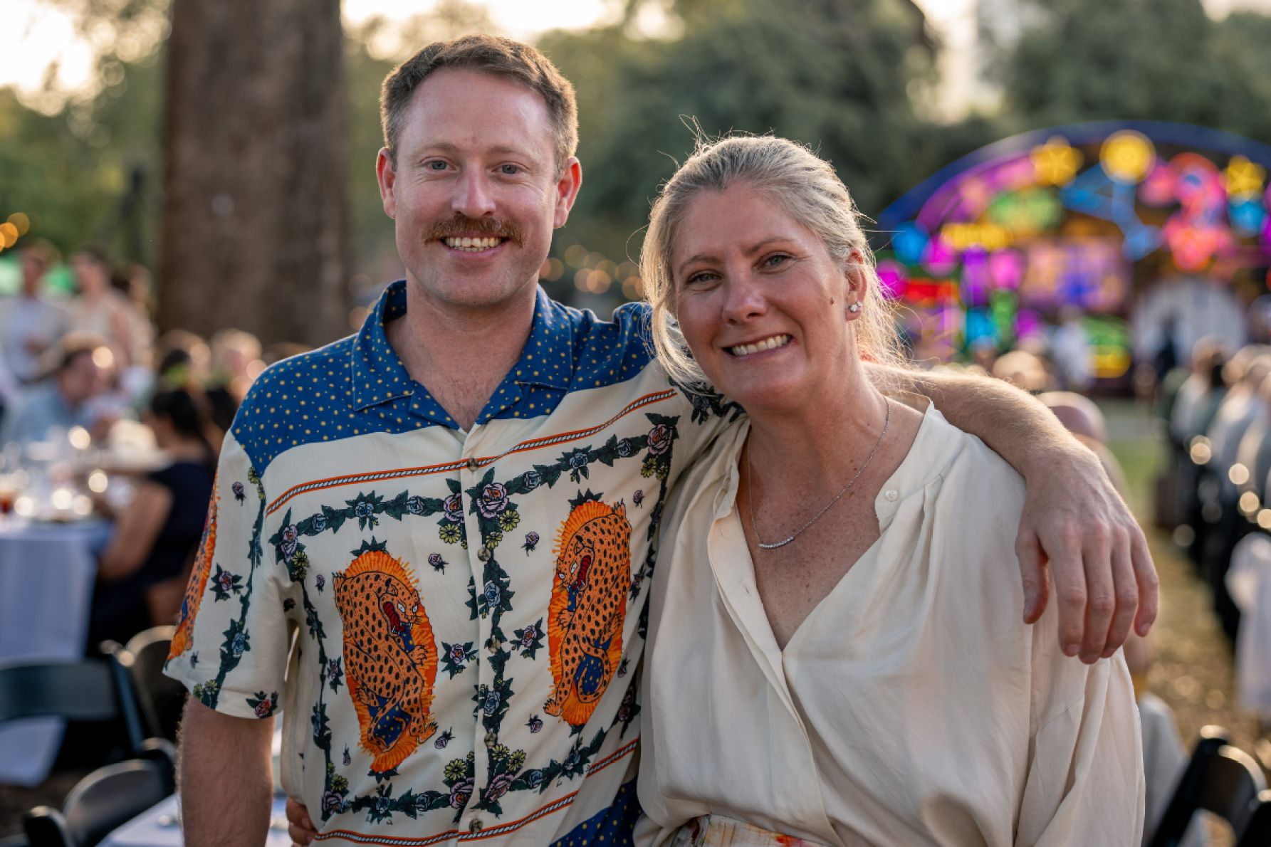 Johnny Graham and Belinda Bocson