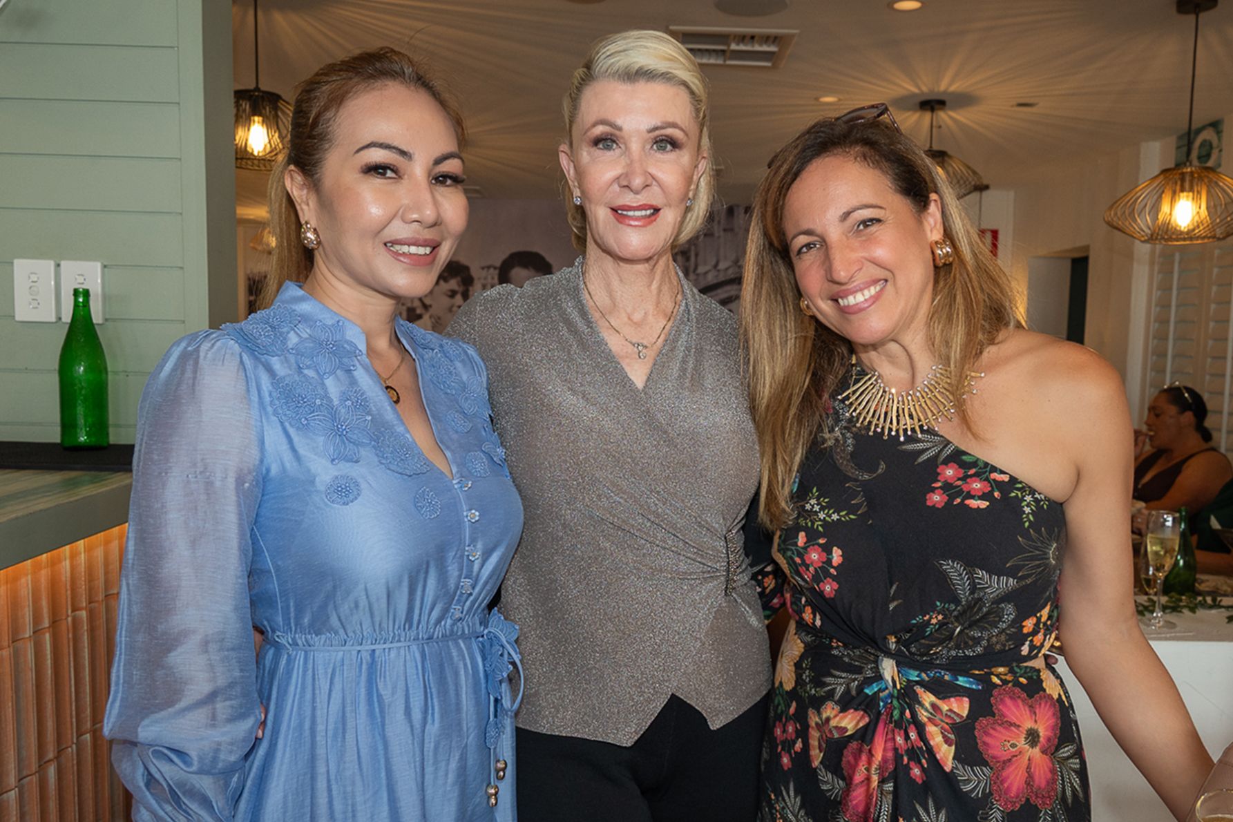 Lynn White, Robbie Canner and Cristiane Carlos