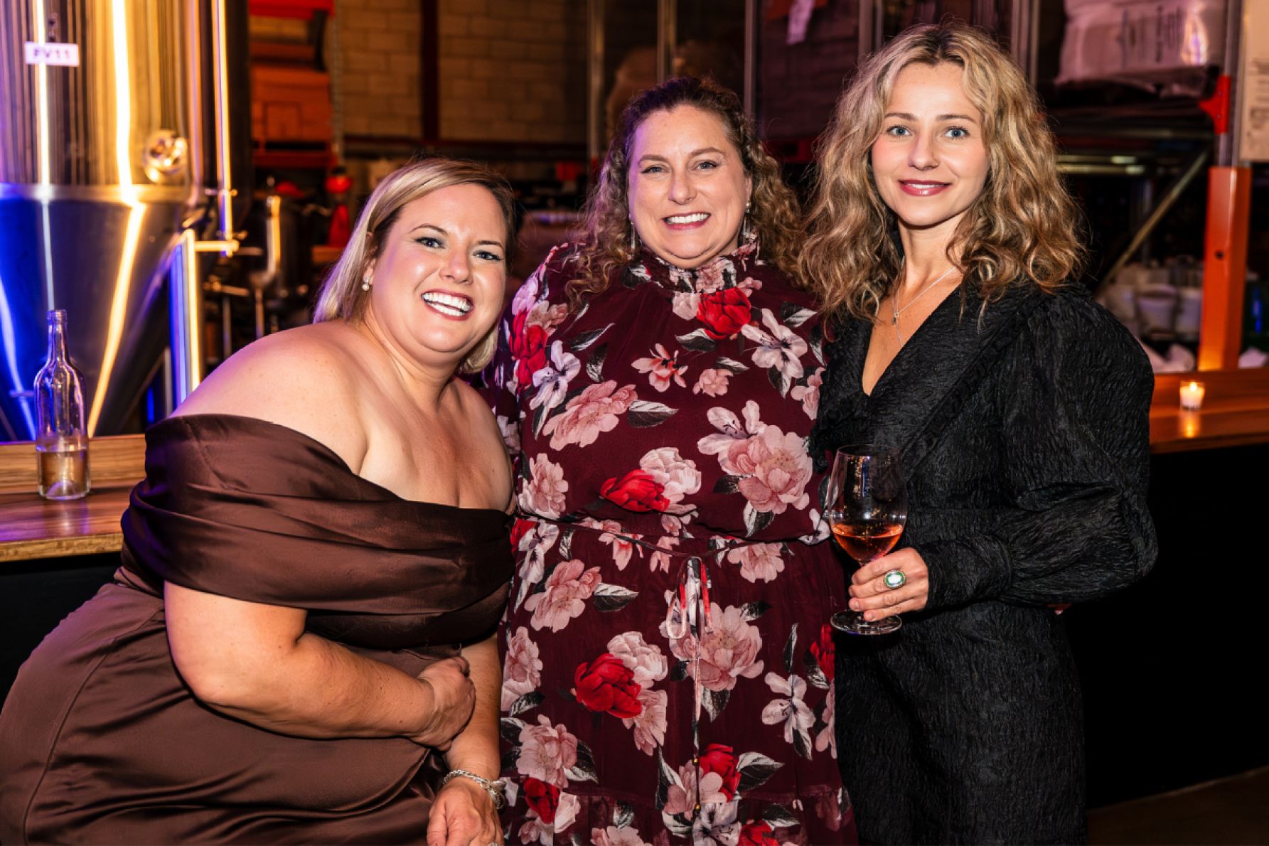 Lauren Nelson, Catherine Arnfield and Manuela Cebo