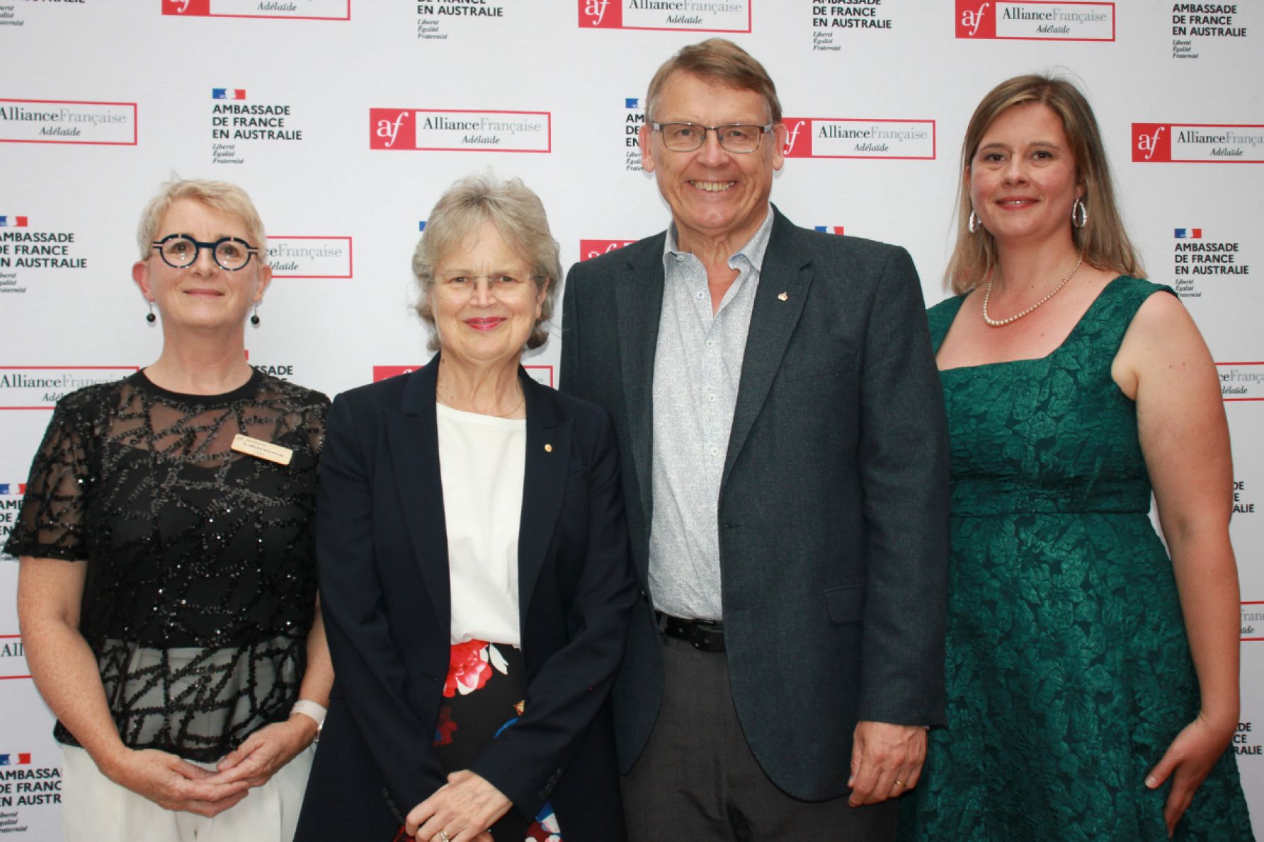 Laurence Poquet-Autret, Frances Adamson, Rod Bunten and Anne-Lise Heynen Giri