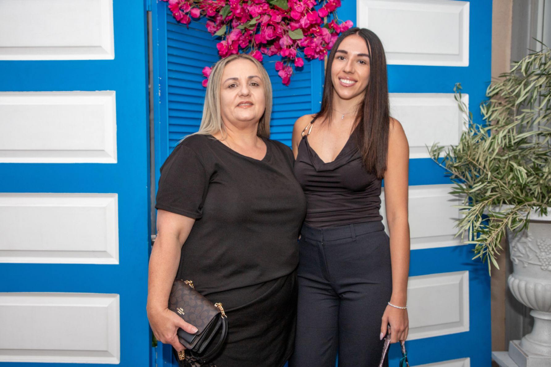 Loula Spanos and Sererna Spanos