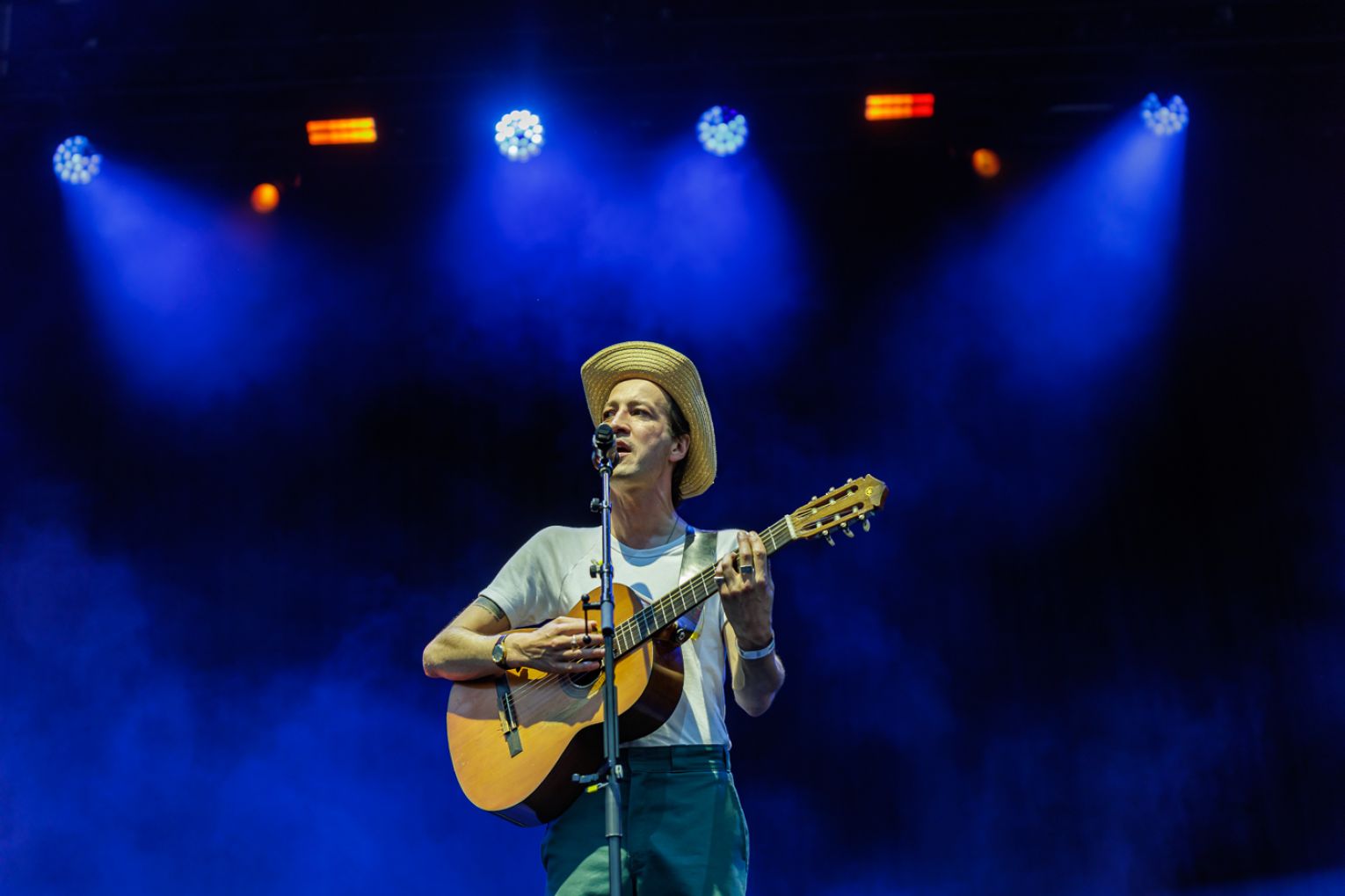 New Zealand singer-songwriter Marlon Williams on the Foundation Stage at WOMADelaide 2026. Photo: Ben Kelly.