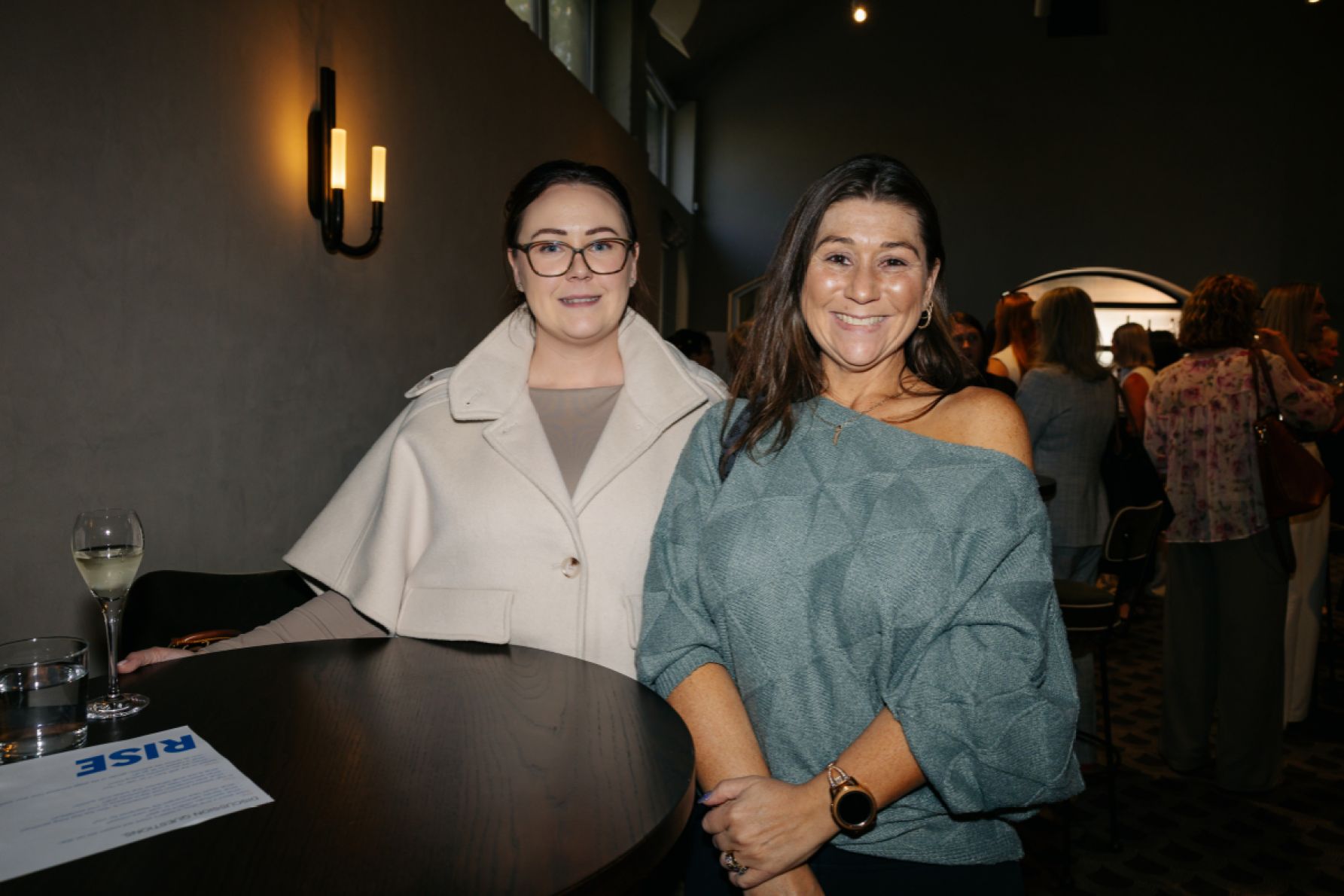 Michelle Barnes and Alison Leonard