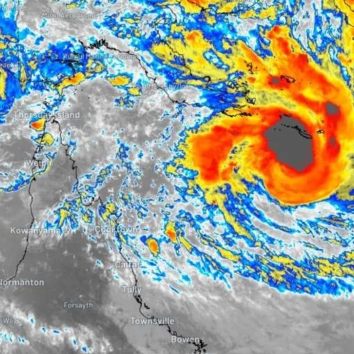 Thumbnail for ‘Take shelter now’: Cyclone Narelle strikes coast