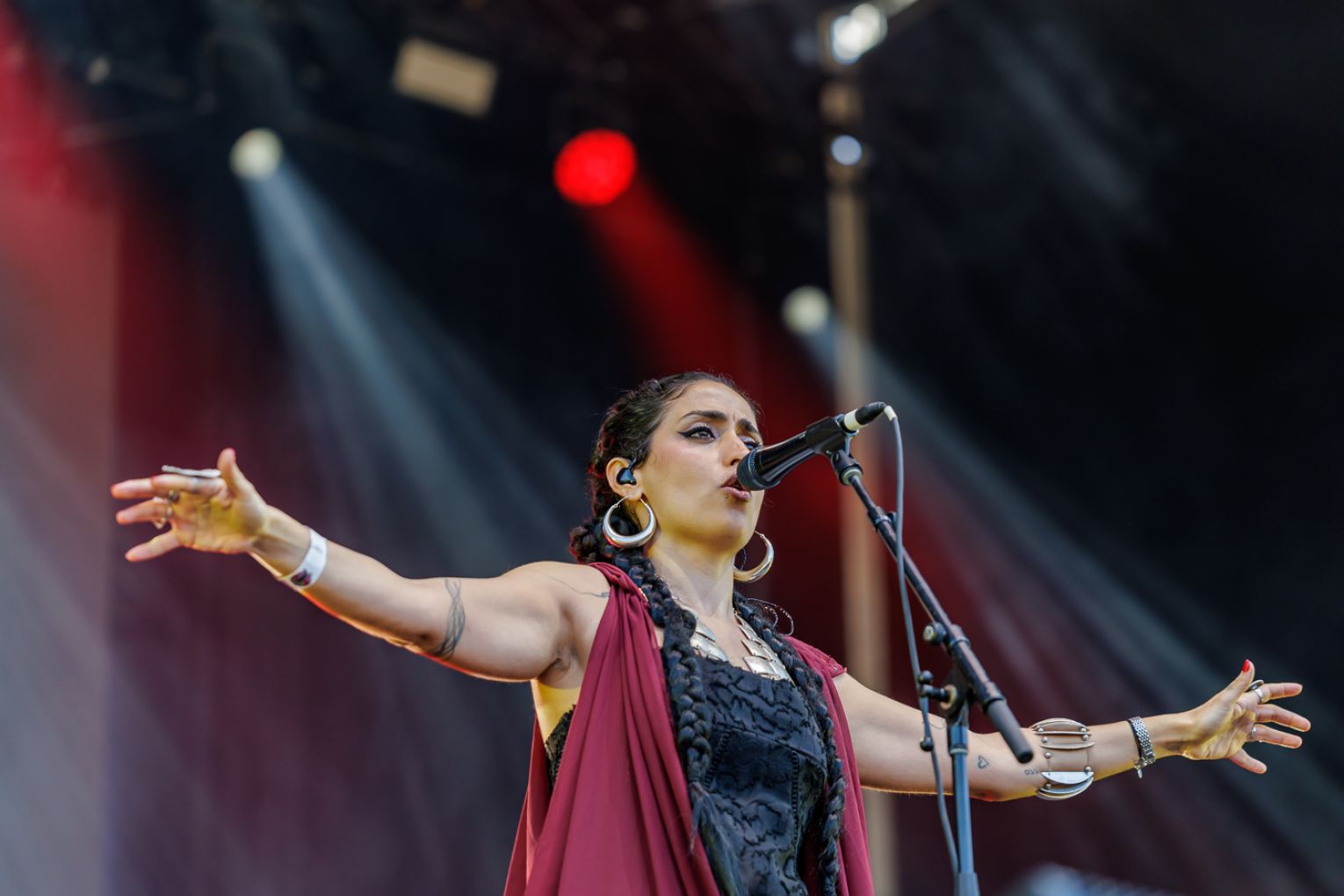 French group Orange Blossom at WOMADelaide 2026. Photo: Ben Kelly.