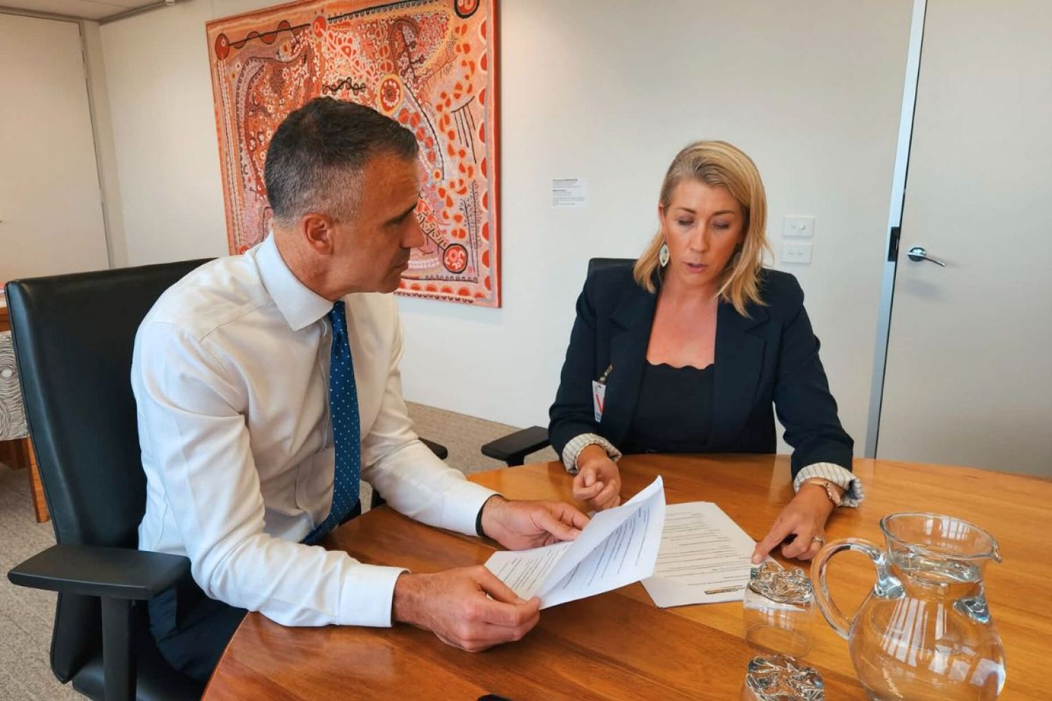 Lou Nicholson, whose meeting with the Premier during the election campaign had her branded a 'Trojan horse' will likely take the former blue seat of Finniss, which also drew a strong One Nation supporter base. Photo: supplied. 