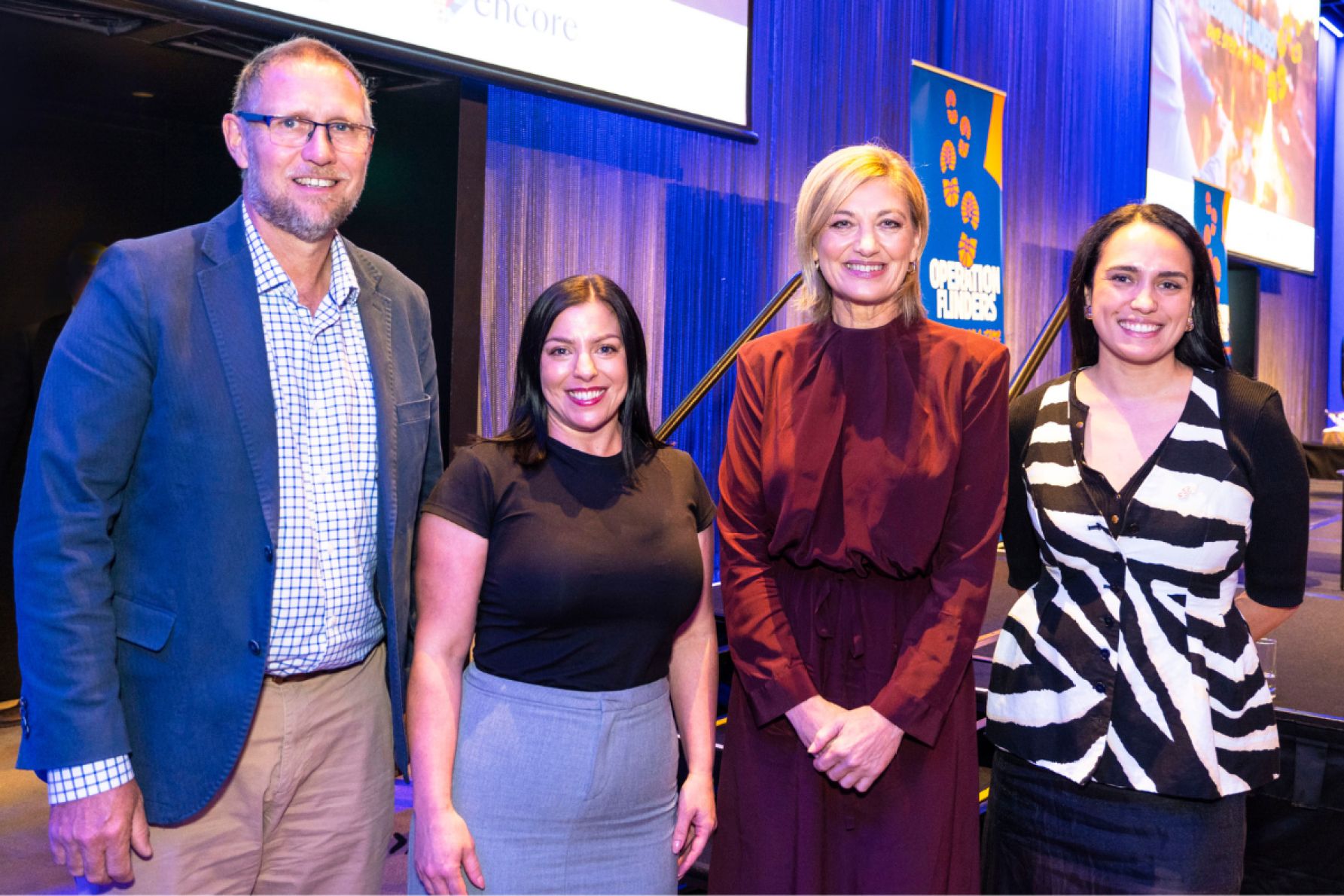 Richard Harris, Zoe Rice, Tara Brown and Kim Vanstone 