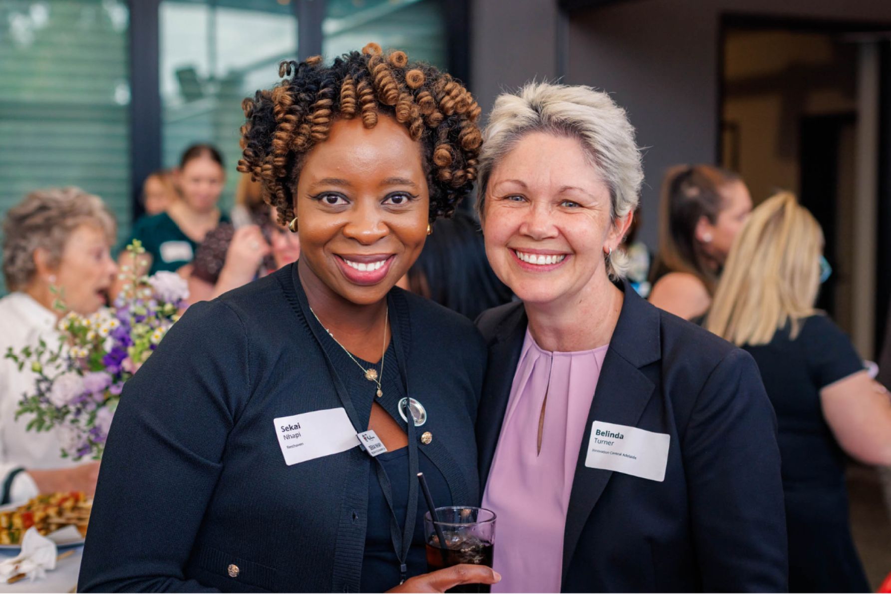 Sekai Nhapi and Belinda Turner