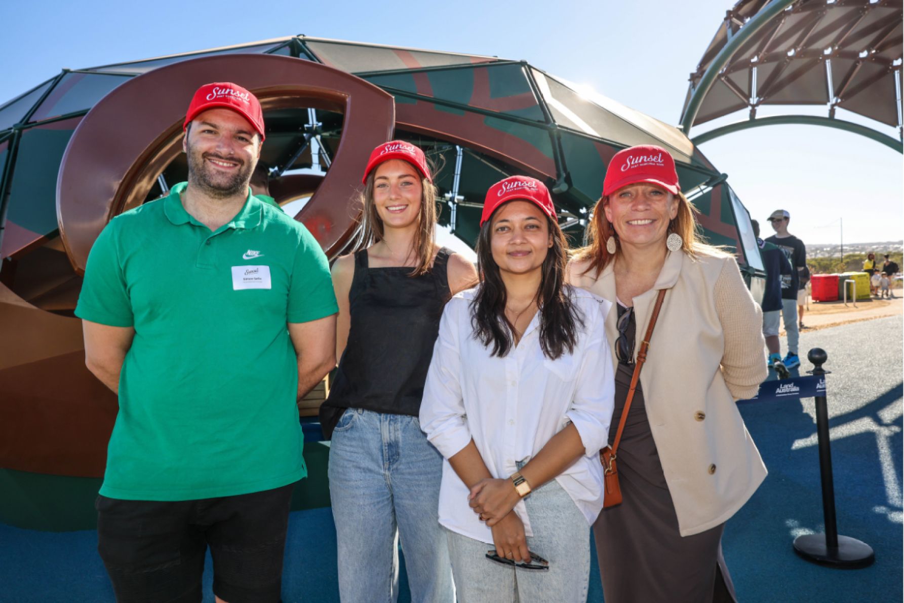 Simon Sofia, Grace McKenzie, Kripa Sharma and Julie Dixon