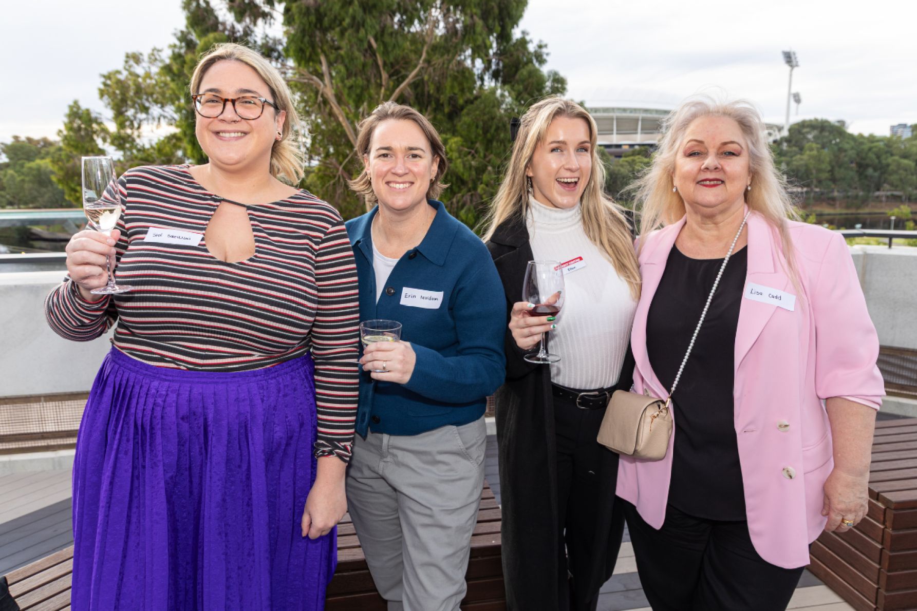 Stef Salewski, Erin Muldoon, Ellen Melville and Lisa Cadd