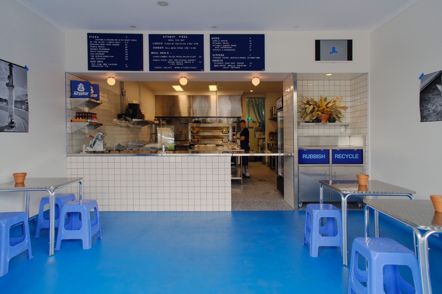 Attaboy Pizza in Byron Bay, image credit: Leif Prenzlau