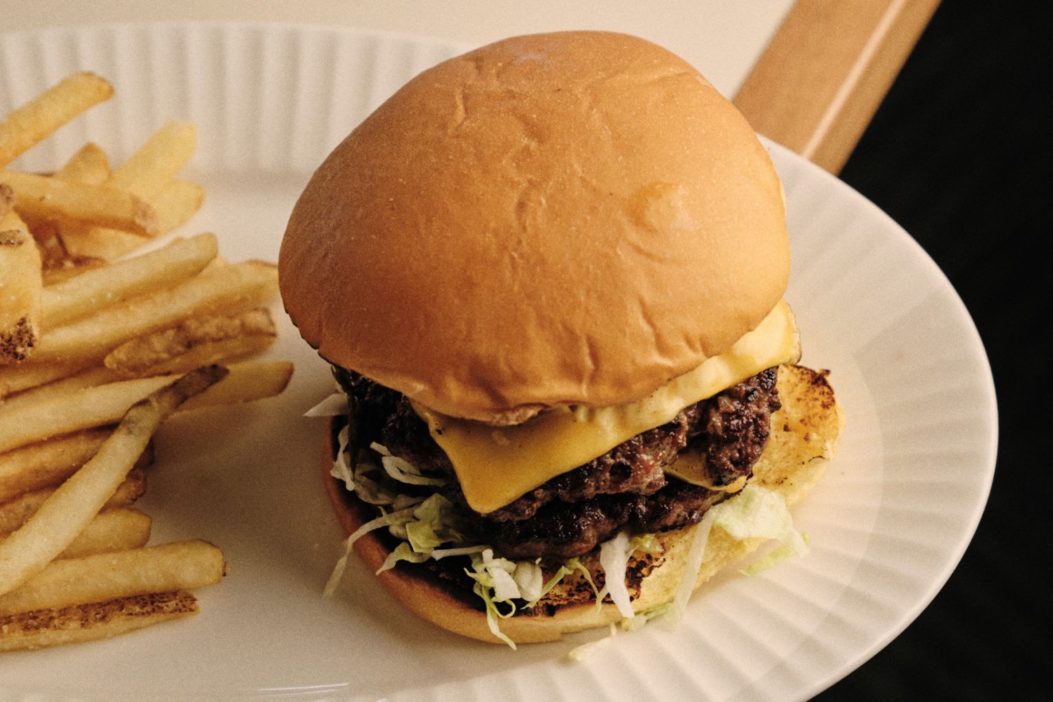 The Double Wagyu Burger at Lars Bar & Grill, image credit: supplied