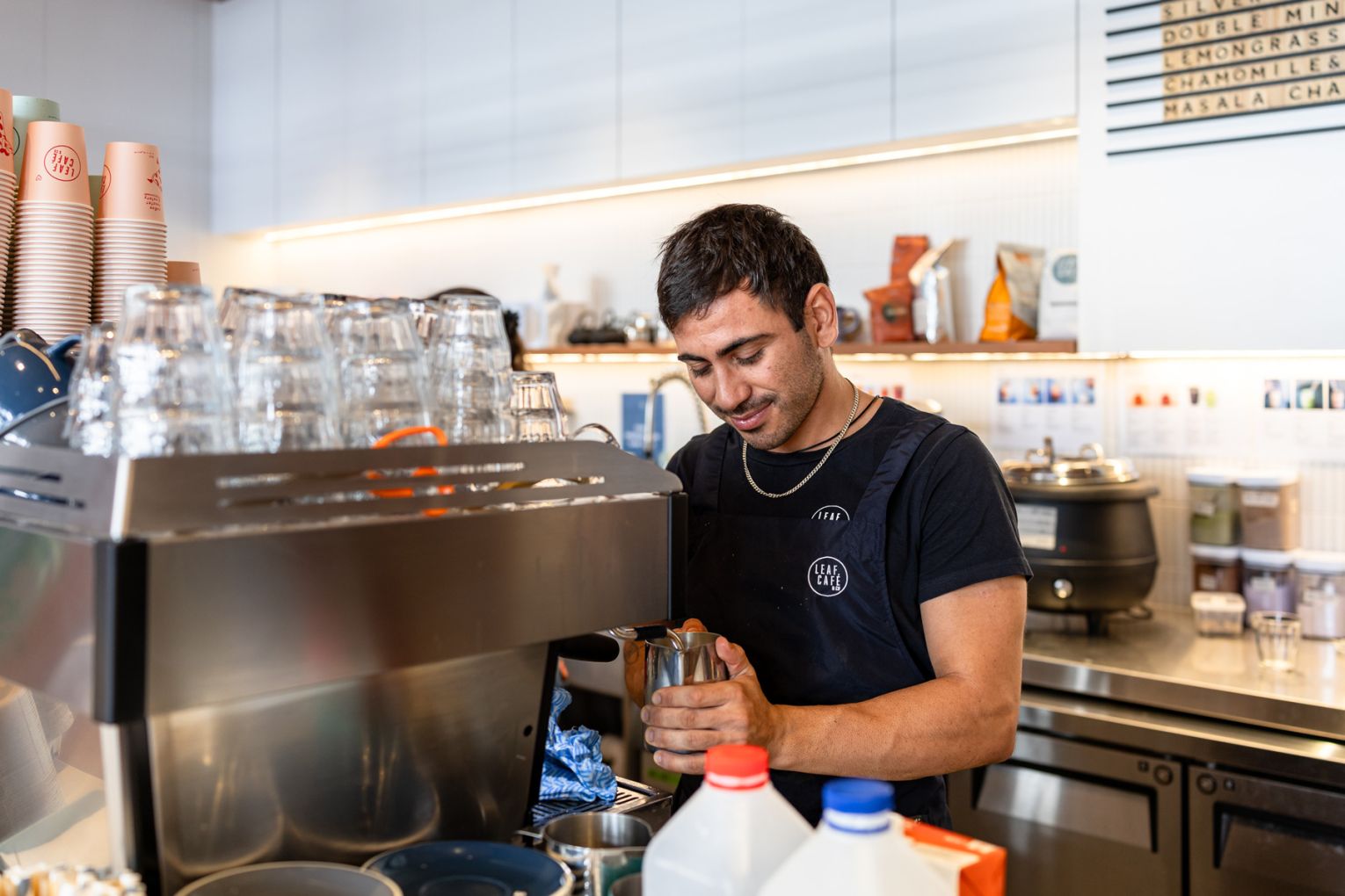 Leaf Cafe & Co in Broadbeach, image credit: Jade Quinlivan