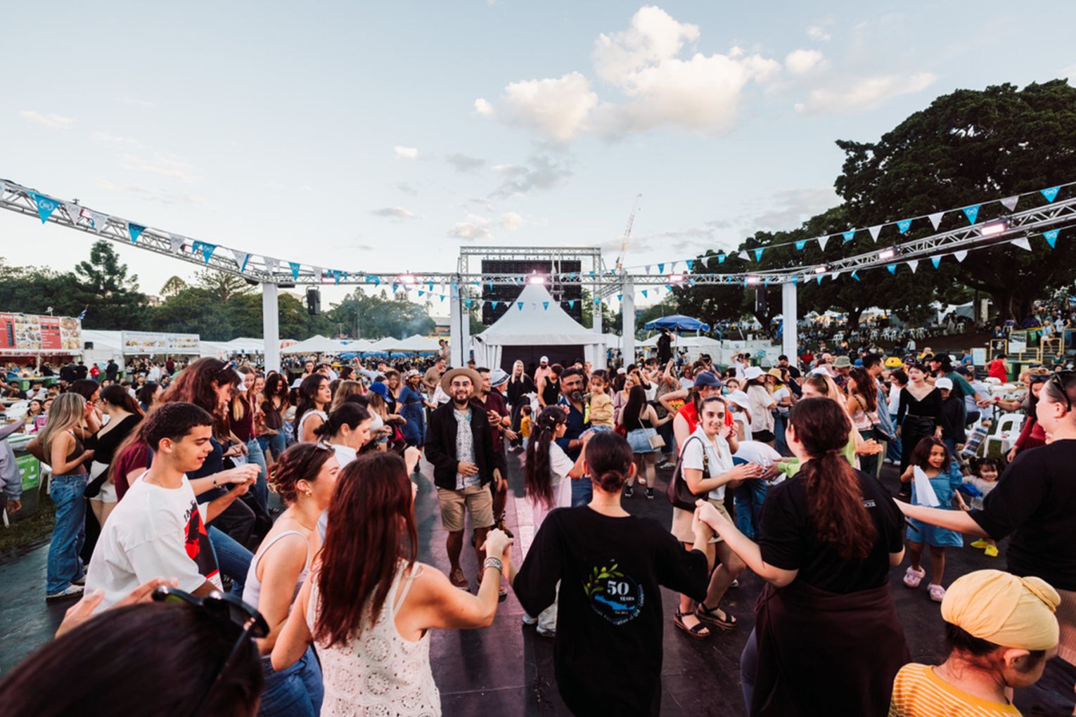 In 2026, Paniyiri Greek Festival will celebrate its 50th anniversary at Musgrave Park in South Brisbane