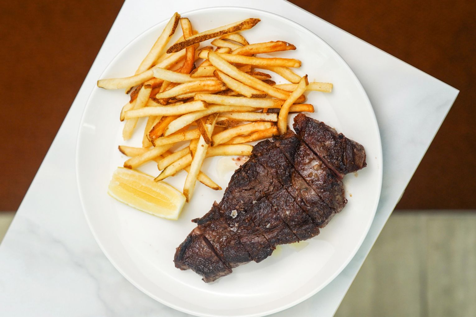 Pipi's Restaurant in Coolangatta has a whole section of the menu dedicated to steak frites, image credit: supplied
