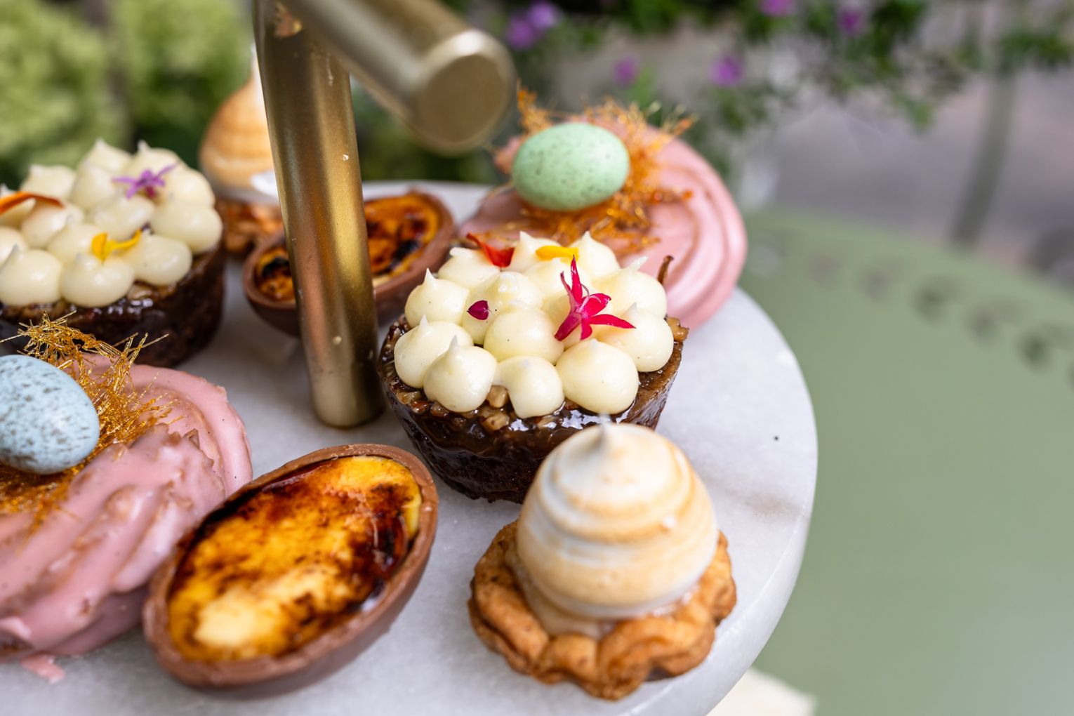 Easter high tea at Tarte Tea Garden, image credit: Jade Quinlivan