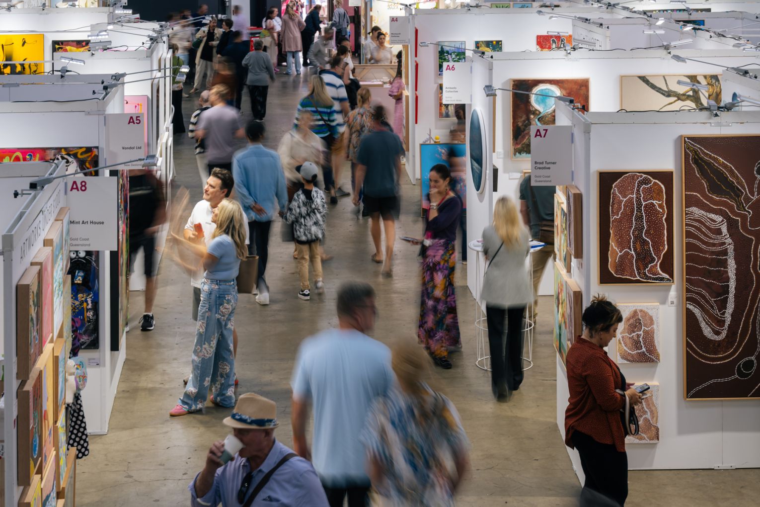 Affordable Art Fair returns to Brisbane Showgrounds from May 7-10. Credit: image supplied