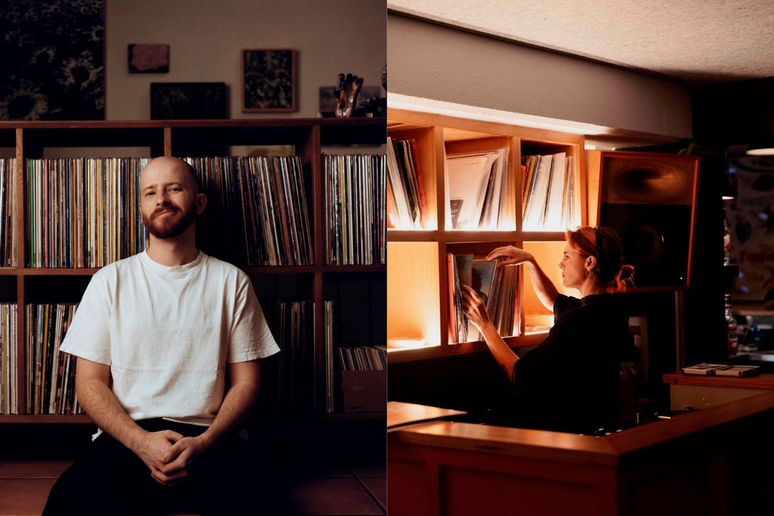 Image: Quiet Storm Records including (l) Jordan Rogers-Smith / Photography: Jack Gibson and (r) Em Devers / Photography: Flying Colours