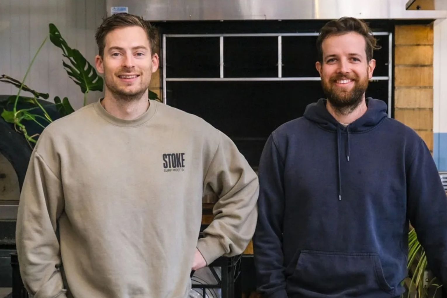 The Big Easy Group's Oliver Brown (left) and Alex Bennett (right). This picture: Claudia Dichiera. 