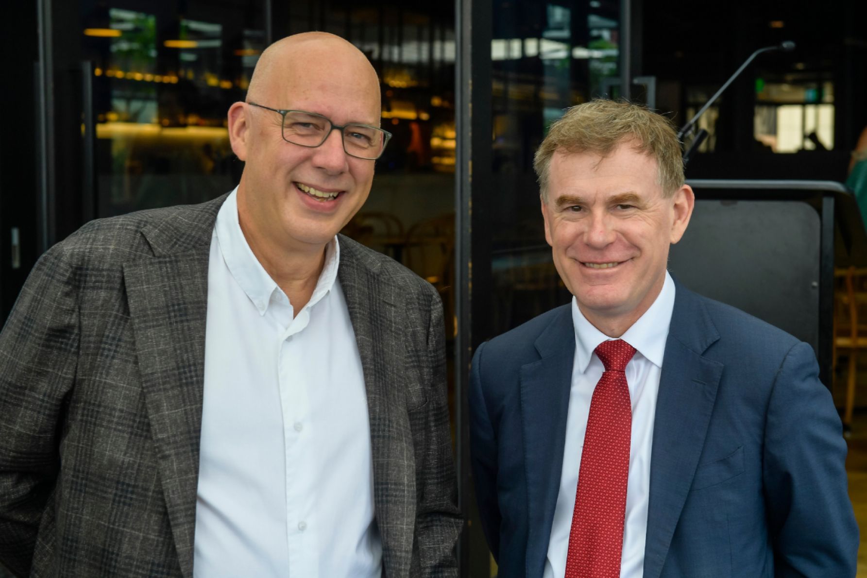 Trevor Cooke and Nick Champion 