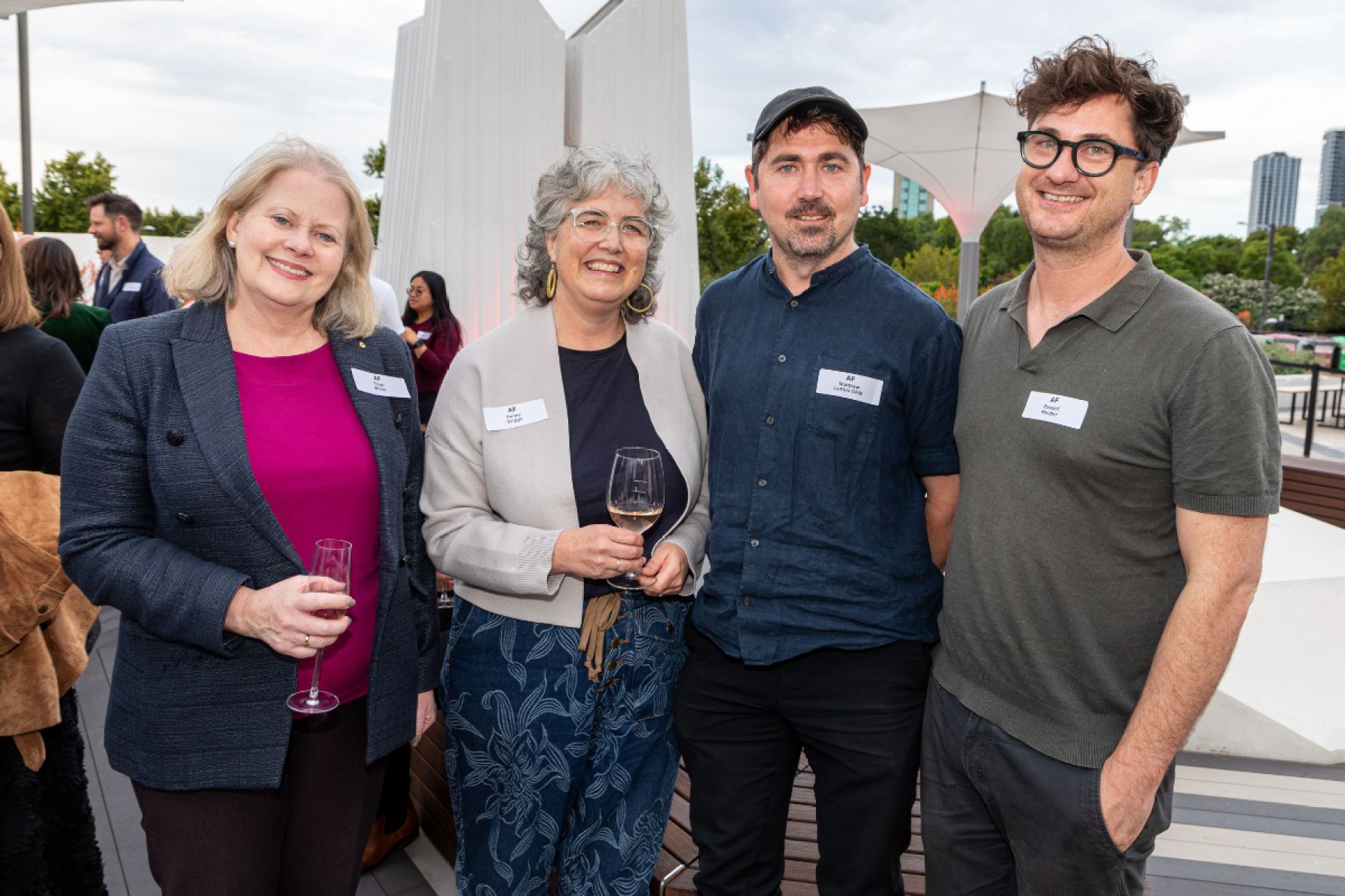 Trish White, Penny Griggs, Matthew Lutton and Russell Hooper