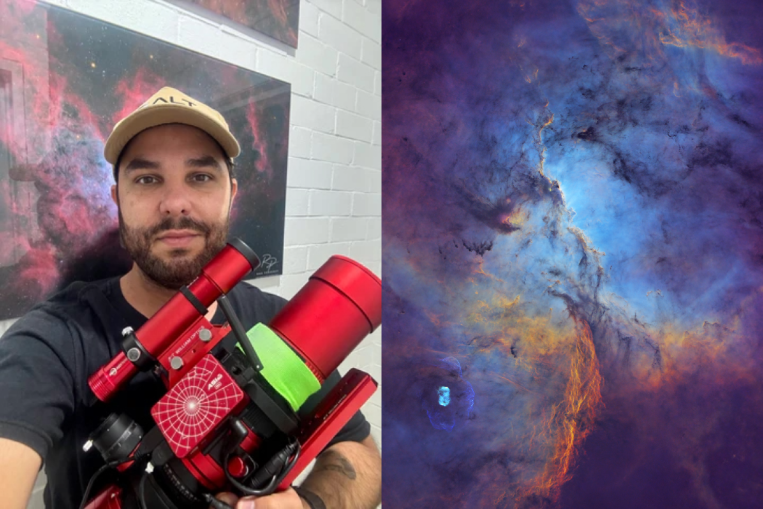 Brisbane-based astrophotographer Rod Prazeres has his award-winning work featured in new film Project Hail Mary