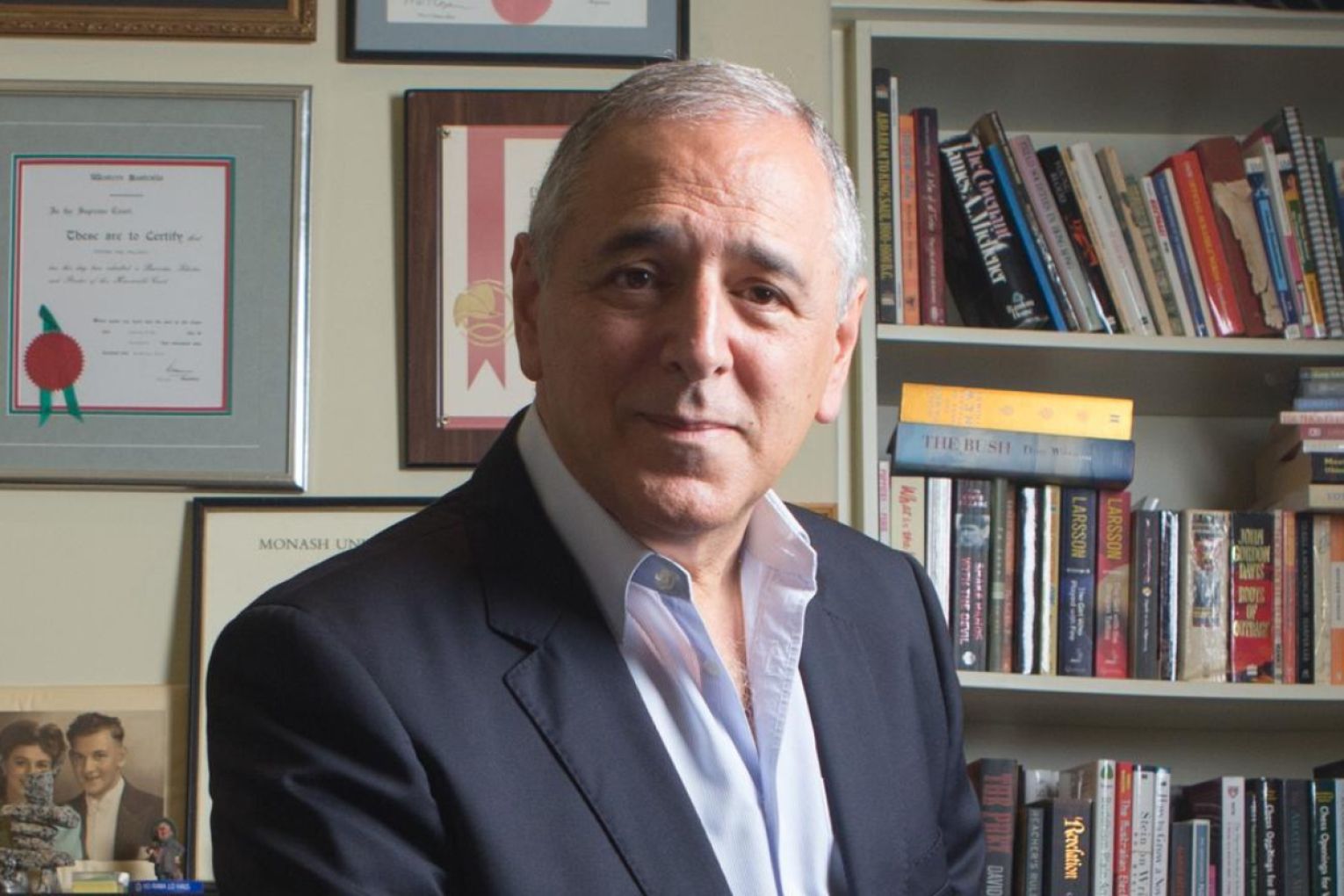 KC and former DPP Stephen Pallaras.